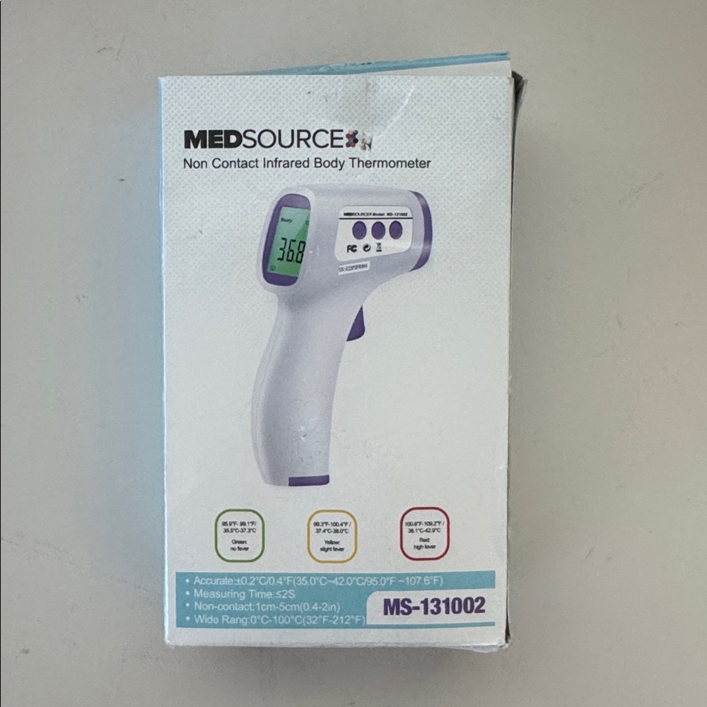 MedSource Non-Contact Infrared Thermometer - Picture 2 of 5